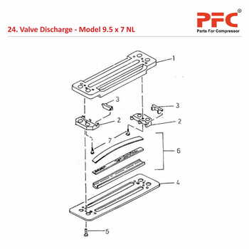 Valve Discharge IR 9 1/2 x 7 ESV NL Parts