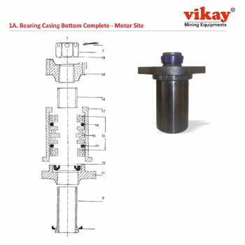 Bearing Casing Bottom Compl. Simba Junior Parts